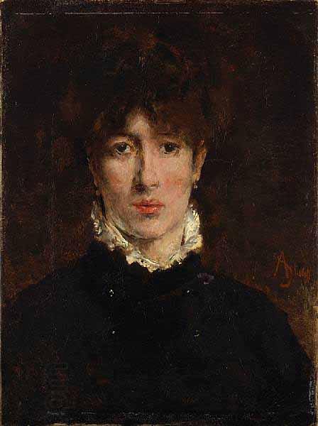 Alfred Stevens A portrait of Sarah Bernhardt China oil painting art